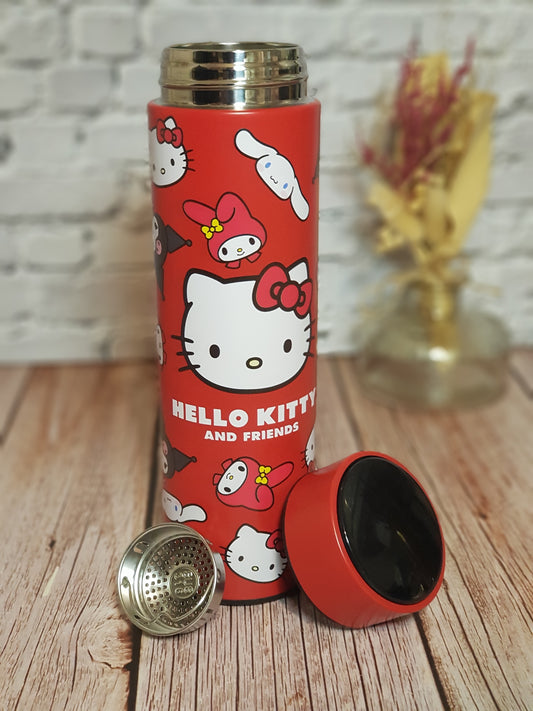 Bouteille Isotherme Hello Kitty « Acier inoxydable » avec affichage température - 500 ml | Design Officiel