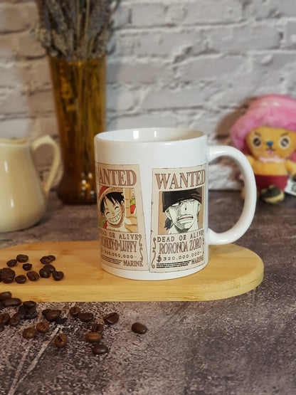 Mug One Piece Wanted « Céramique » - 325 ml | Design Officiel