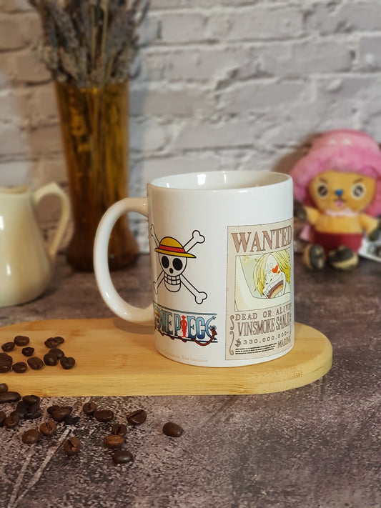 Mug One Piece Wanted « Céramique » - 325 ml | Design Officiel
