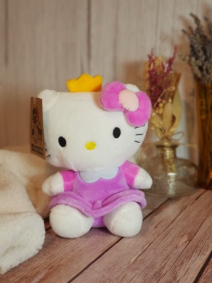 Peluche Hello Kitty Princess - 14 cm | Design Officiel