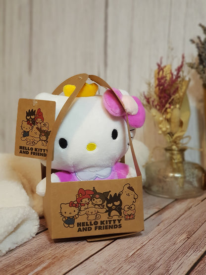 Peluche Hello Kitty Princess - 14 cm | Design Officiel