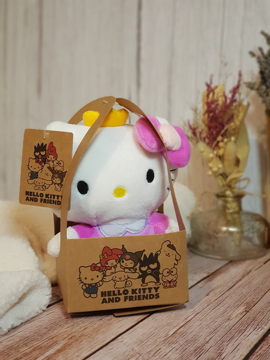 Peluche Hello Kitty Princess - 14 cm | Design Officiel
