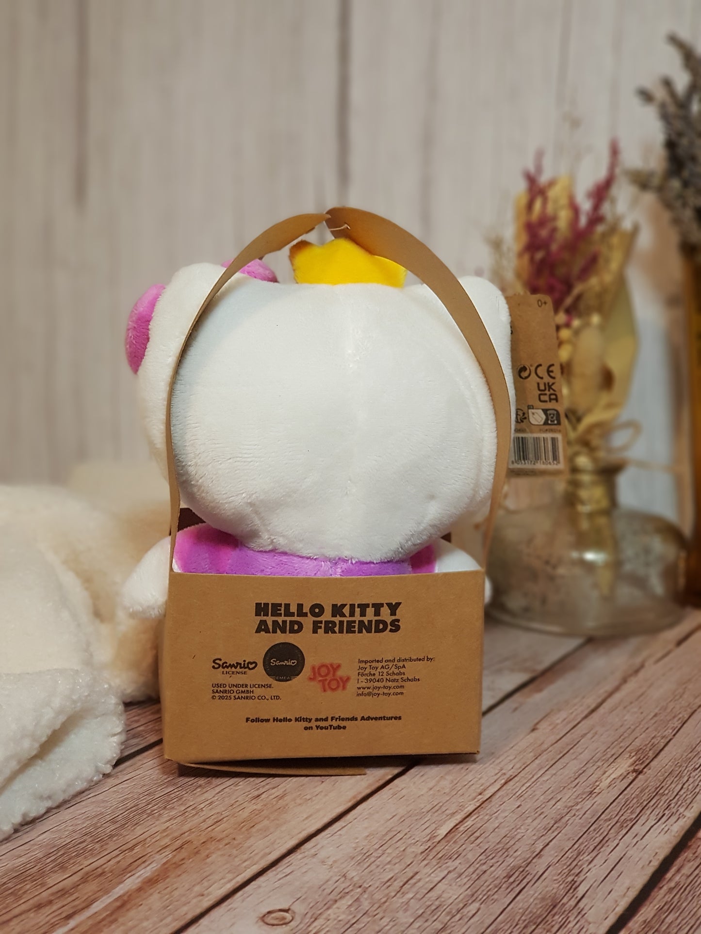 Peluche Hello Kitty Princess - 14 cm | Design Officiel