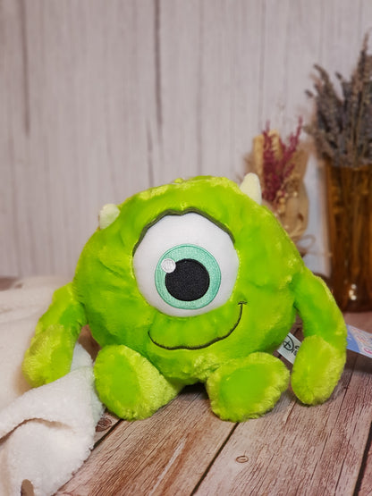 Peluche Bob « Monstres & Cie » - 25 cm | Design Officiel