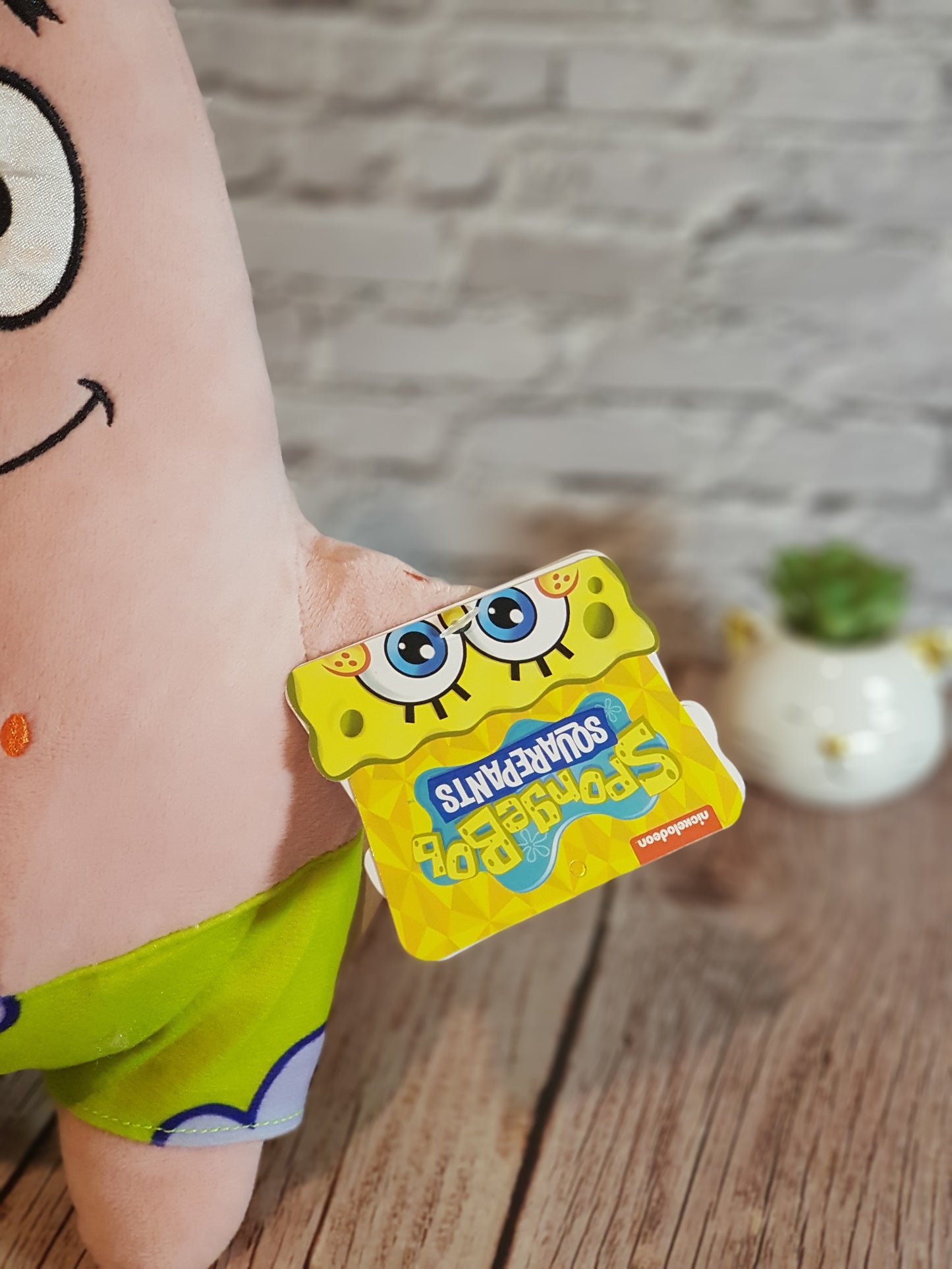 Peluche Patrick « Bob l’éponge » - 27 cm | Design Officiel
