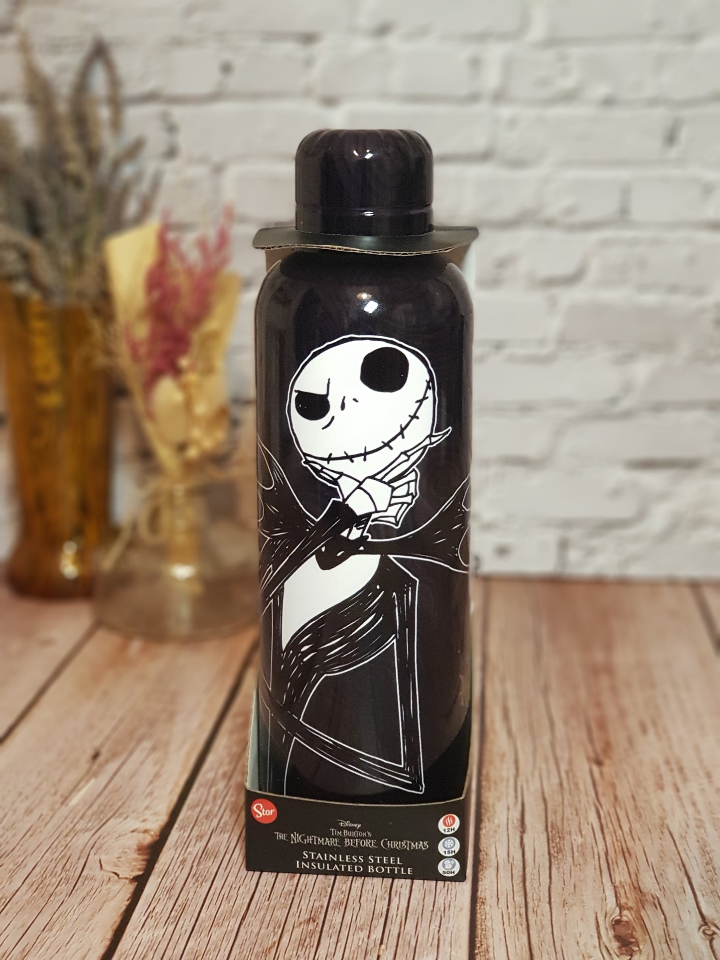 Bouteille Isotherme L’étrange Noël de M. Jack « Acier inoxydable » - 515 ml | Design Officiel