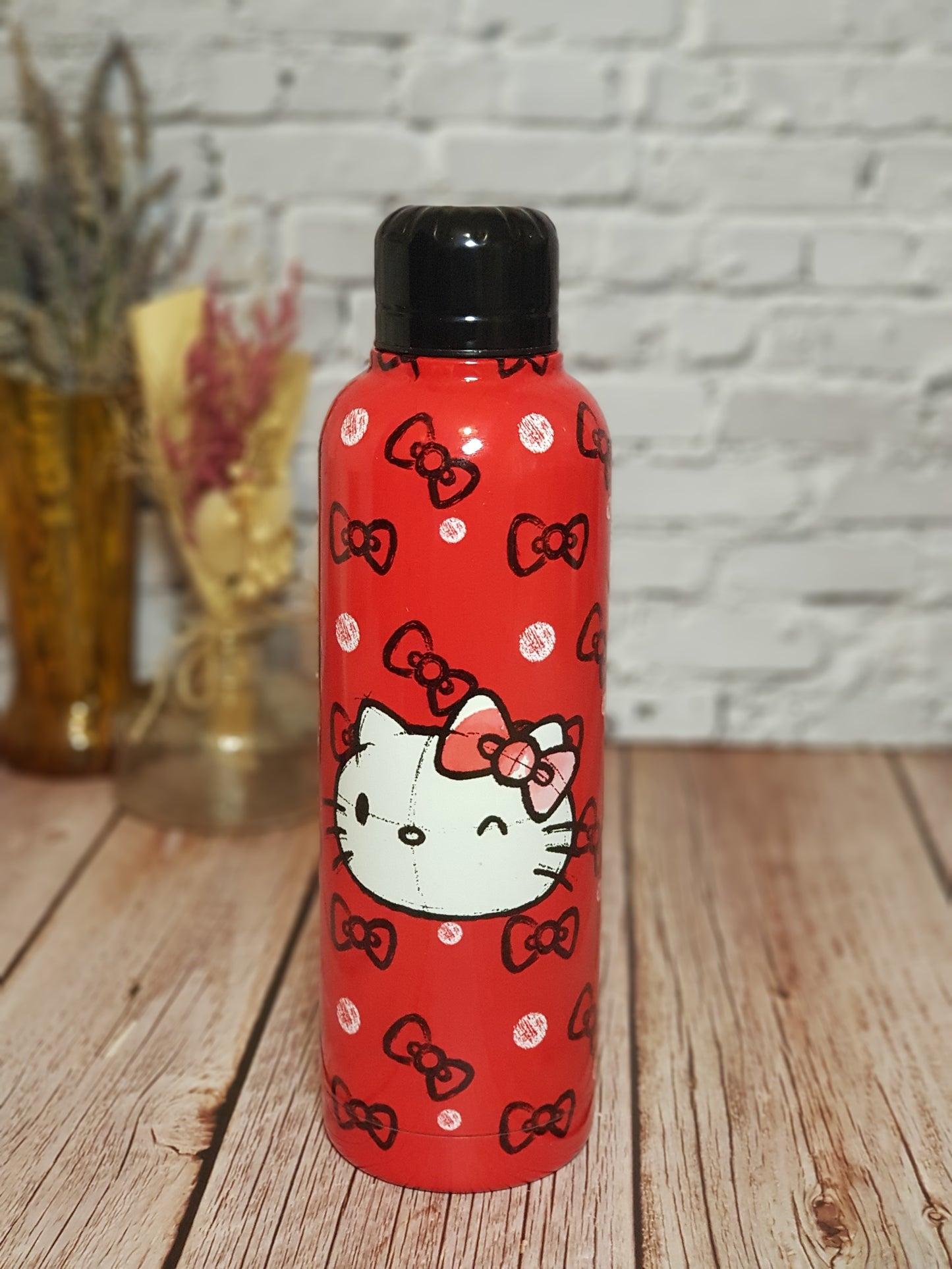Bouteille Isotherme Hello Kitty « Acier inoxydable » - 515 ml | Design Officiel