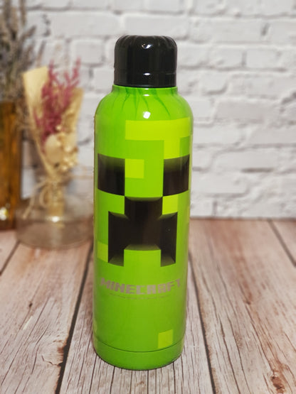 Bouteille Isotherme Minecraft « Acier inoxydable » - 515 ml | Design Officiel