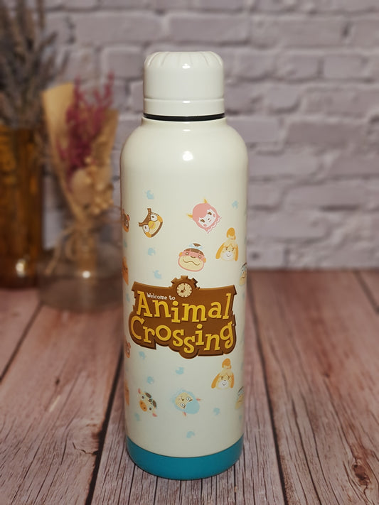 Bouteille Isotherme Animal Crossing « Acier inoxydable » - 515 ml | Design Officiel