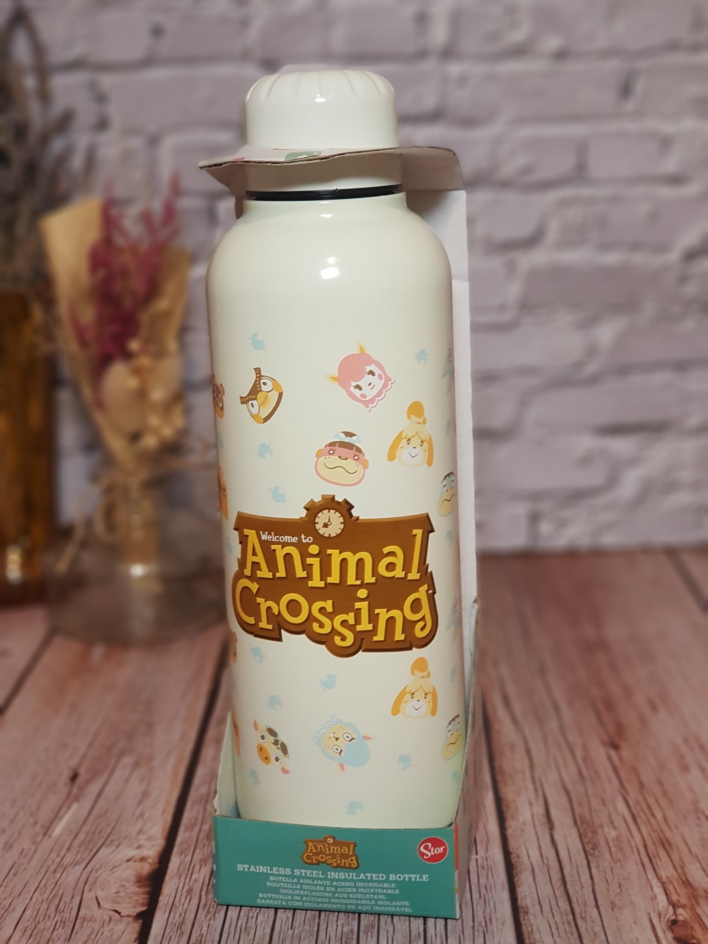 Bouteille Isotherme Animal Crossing « Acier inoxydable » - 515 ml | Design Officiel
