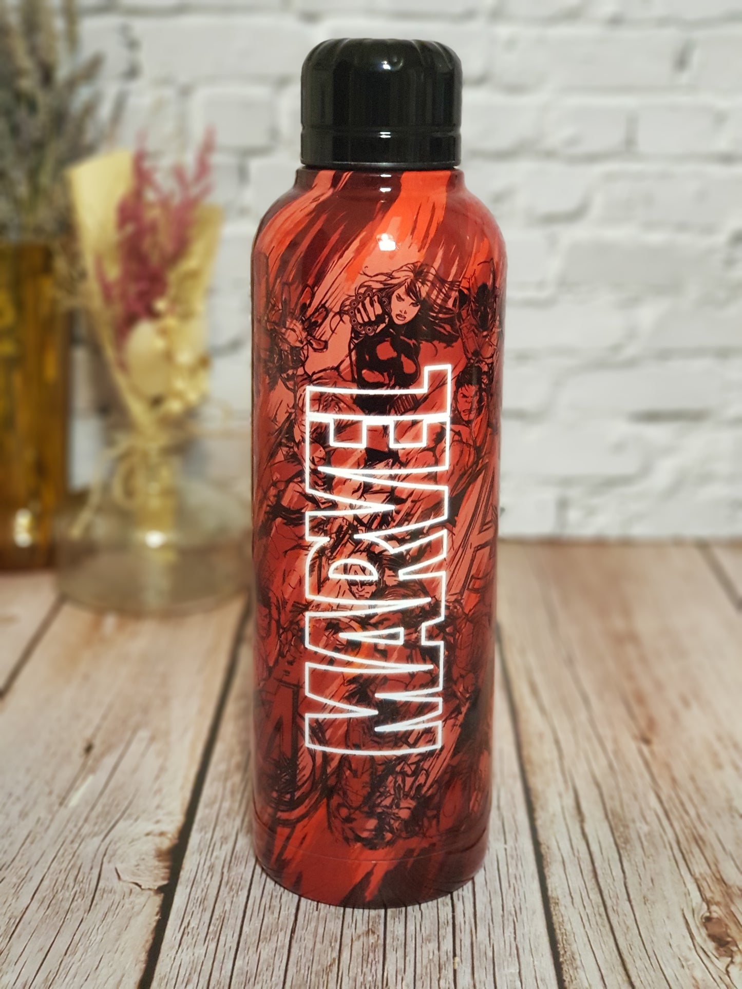 Bouteille Isotherme Marvel « Acier inoxydable » - 515 ml | Design Officiel