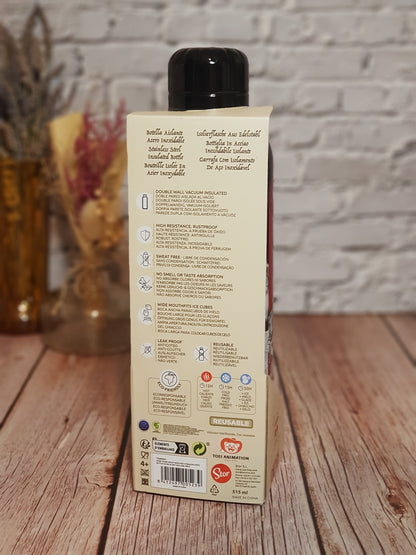 Bouteille Isotherme One Piece « Acier inoxydable » - 515 ml | Design Officiel
