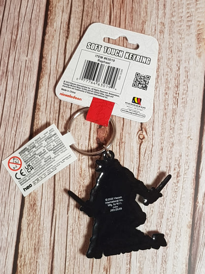 Porte-clés Raphaël « Tortues Ninja » - Environ 6 cm | Design Officiel