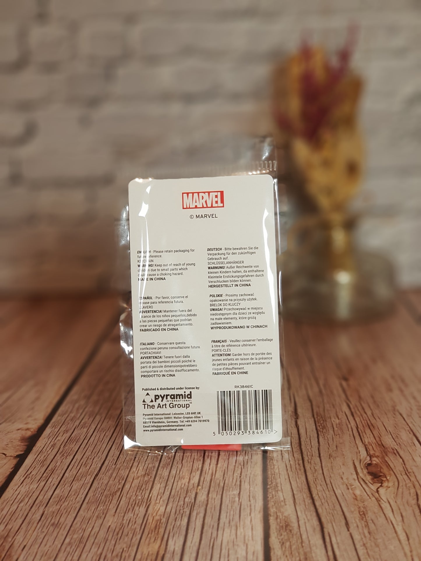Porte-clés Marvel "Caoutchouc" - 6 x 4,5 cm | Design Officiel