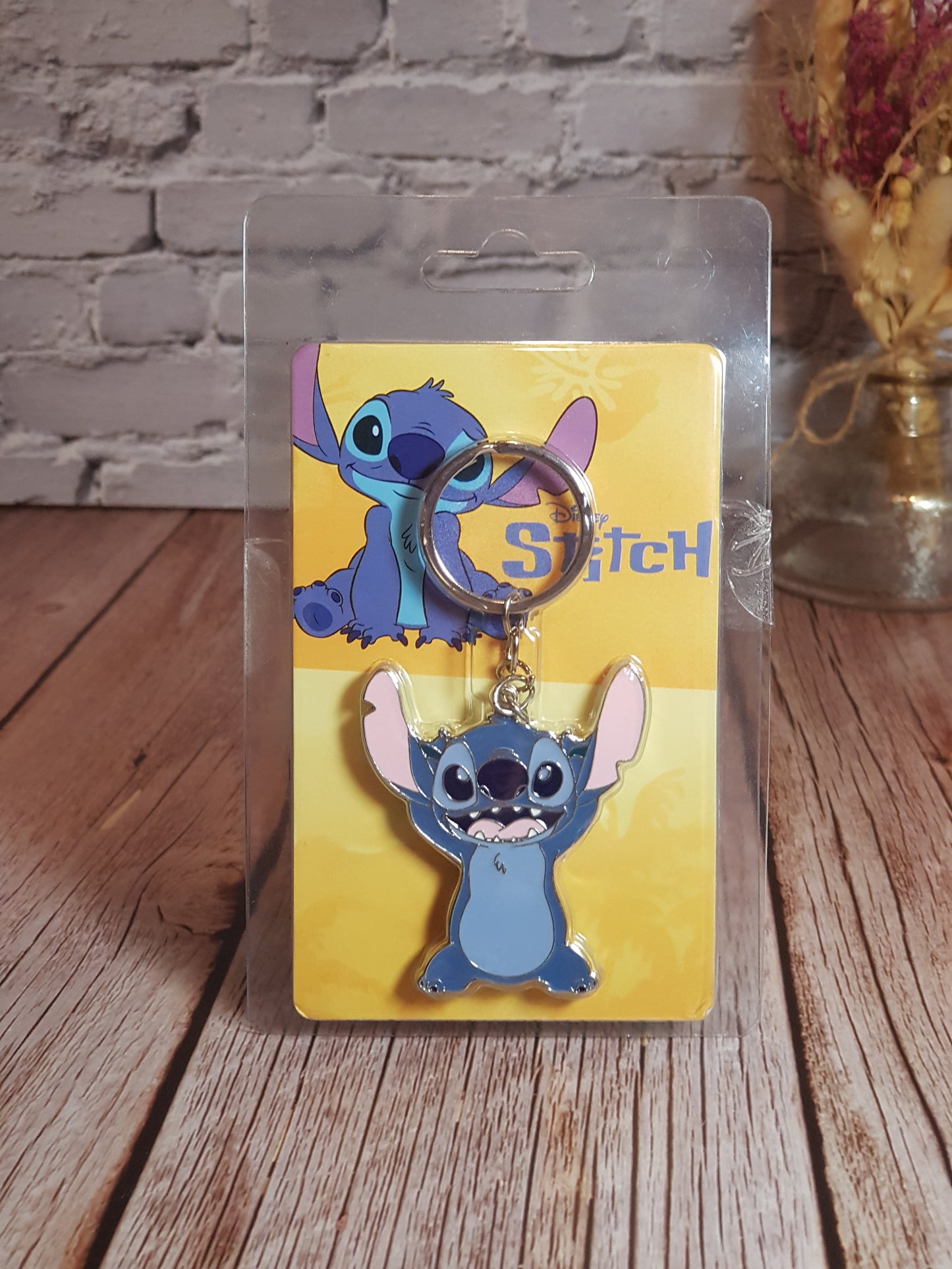 Porte-clés Stitch « Lilo & Stitch » - Environ 6 cm | Design Officiel