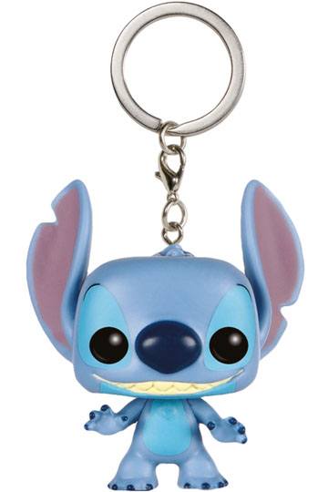 Porte-clés pocket POP ! Stitch « Lilo & Stitch » - Environ 4 cm | Design Officiel